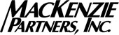 (MACKENZIE PARTNERS, INC. LOGO)